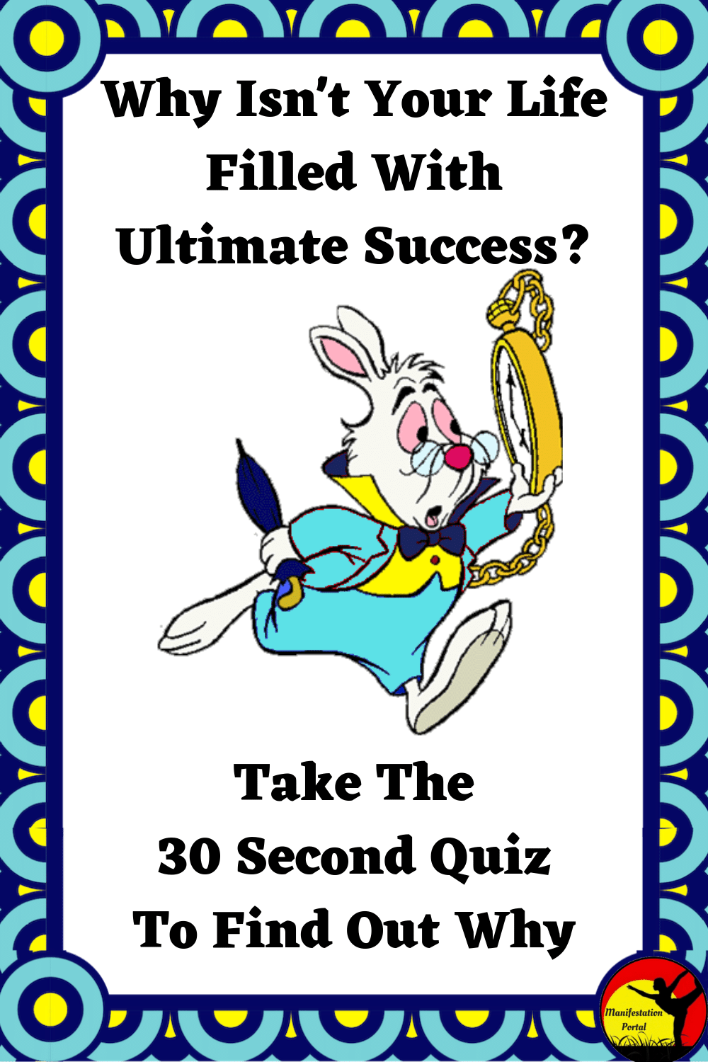Rabbit with stopo watch for quiz